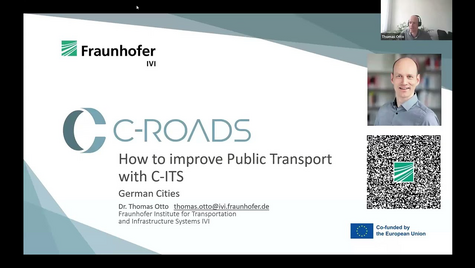 C-ITS WEBINAR: How to Improve Public Transport with C-ITS - Germany (Thomas Otto)