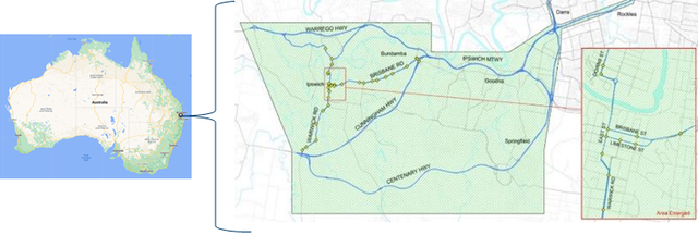Map of Location of C-ITs implementation